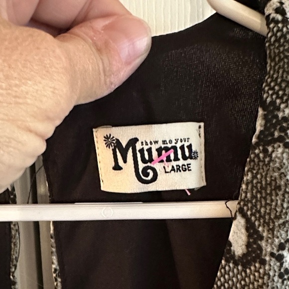 Show Me Your MuMu Monochrome Snake Print Tunic - Picture 4 of 6